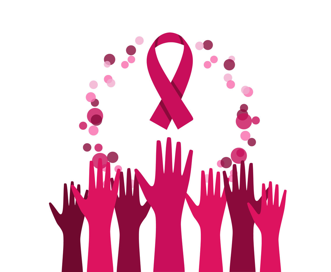 Reaching Hands Breast Cancer R201811260736471543217807
