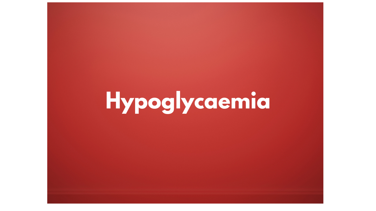 “Hypoglycaemic” events in your life