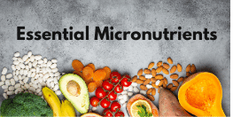 Essential micronutrients